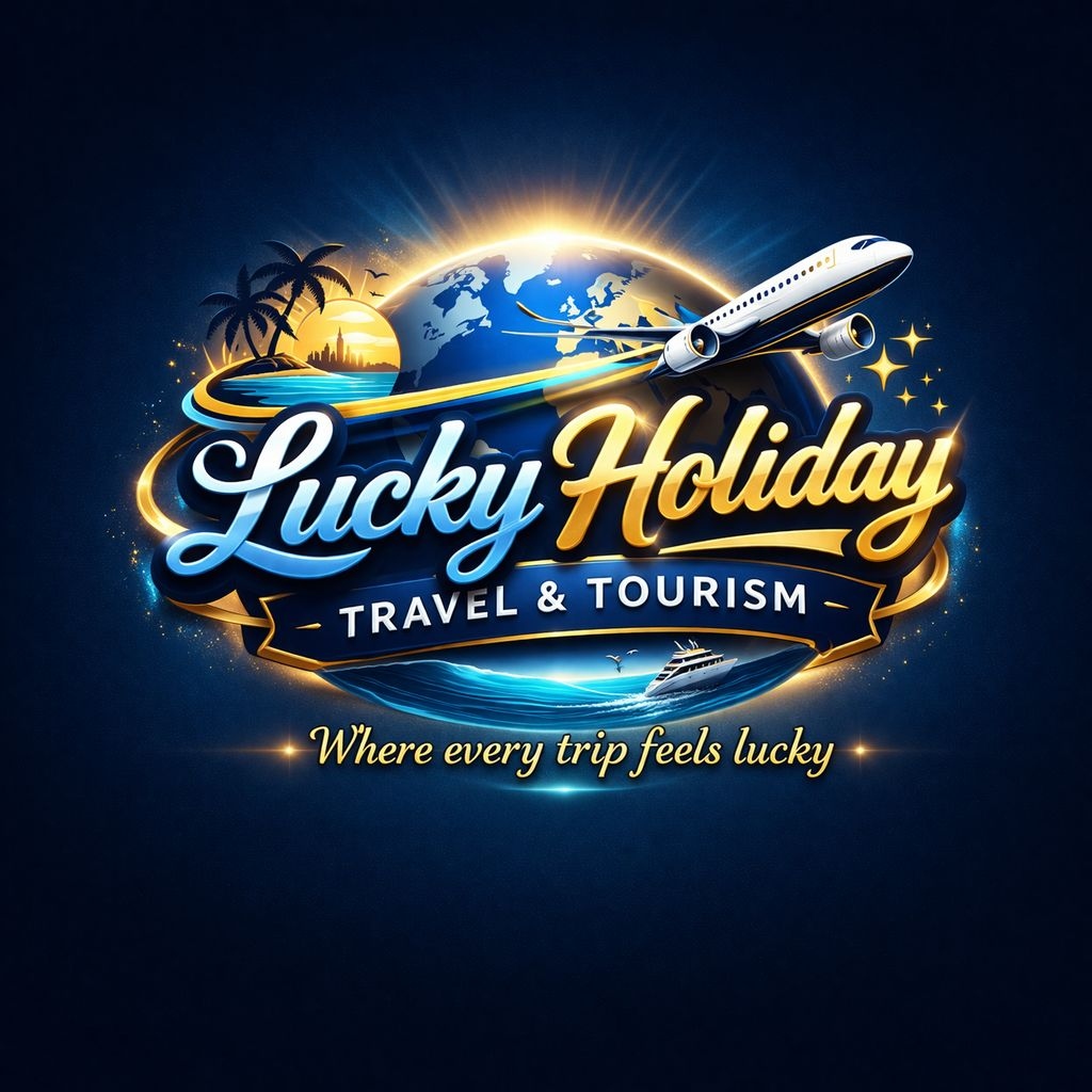 Lucky Holiday Tourism Logo